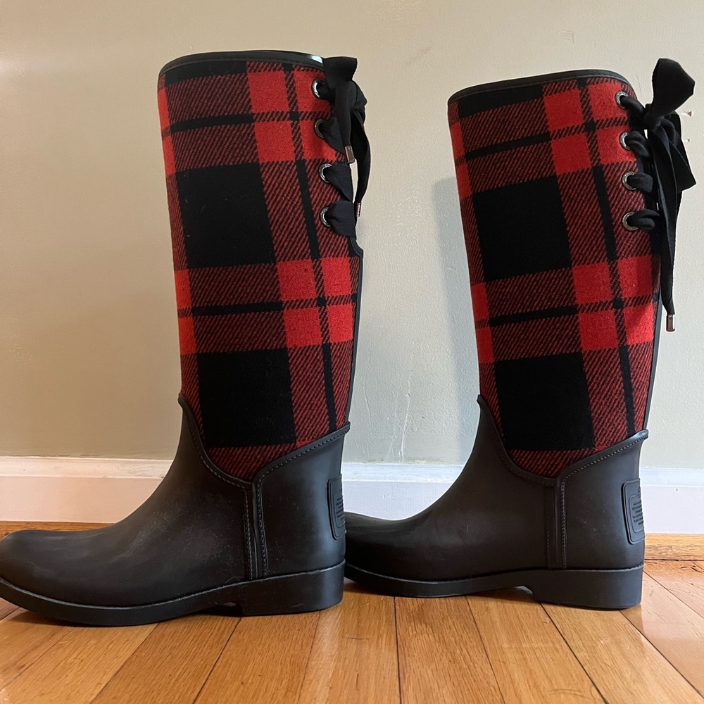 Coach boots, size 9, worn twice